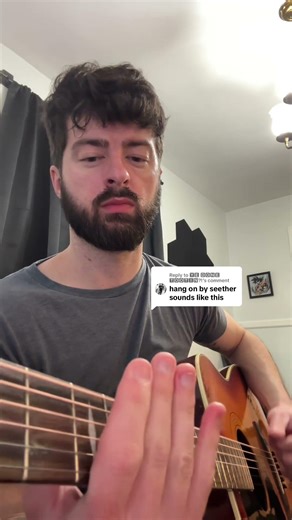 Hang on by seether #guitar #guitarist #guitarcover #guitarriff #acousticguitar