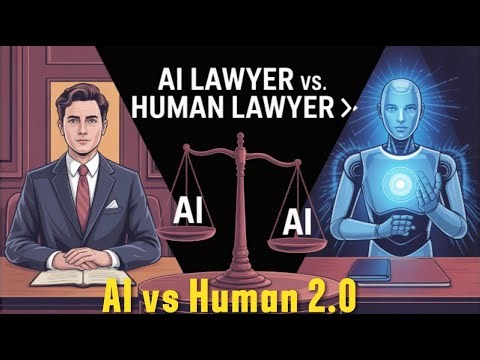 "AI Robot Lawyer vs Human Lawyer ⚖️ | The Future of Justice Begins"