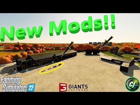 Farming Simulator 22! | New Mods! | Bale Hay Loft! | #FS22 | #CJFarms