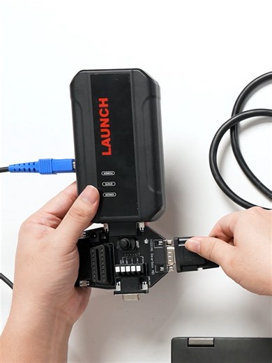 GODIAG Gearbox Cable 8-in-1 with Launch X431 ECU & TCU Programmer for Reading DQ380 Data#godiag #mechaniclife #fyp #diy #tools #car #launch #ECU #tcu