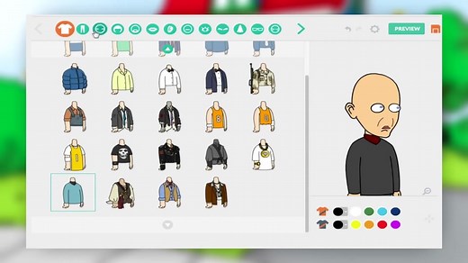 Creating Doris from Caillou Character Art | GoAnimate Shorts