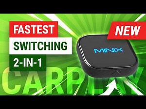 FAST Switching 2-in-1 Wireless CarPlay & Android Auto Dongle | MINIX CP85 Wireless Adapter Review