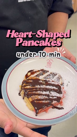 Miami-Dade Schools on Instagram: "Students in the culinary program at @coralgables_shs created heart-shaped pancakes in under 10 minutes! Want to try it at home? ❤️ 1 1/2 cups flour ❤️ 1 tbsp baking powder ❤️ 1 tsp salt ❤️ 2 tbsp sugar ❤️ Cinnamon to taste ❤️ 1 egg ❤️ 1 tsp vanilla extract ❤️ 1 1/4 cups water At @miamischools, we celebrate love, kindness, and creativity in every classroom. #LearningWithMDCPS"