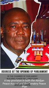 LISTEN TO THE FULL AND LENGTHEN SPEECH OF THE LATE PRESIDENT ALHAJI DR. AHMAD TEJAN KABBAH ON THE OCCASION OF THE STATE OPENING OF THE SECOND SESSION OF THE FIRST PARLIAMENT OF THE SECOND REPUBLIC OF SIERRA LEONE. IN THE CHAMBER OF PARLIAMENT BUILDING TOWER HILL, FREETOWN. FRIDAY, 22ND MAY,1998. VOICEOVER BY AUGUSTINE AMARA BAO. YOU CAN FIND THIS SPEECH HERE ON FACEBOOK OR ANYWHERE YOU GET YOUR PODCAST. COMING UP NEXT: President Kabbah, Special United Nations Conference on Sierra Leone. 30th Jul