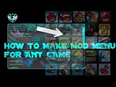 HOW TO CREATE A MOD MENU FOR ANY ANY GAME | FOR BEGINNERS 