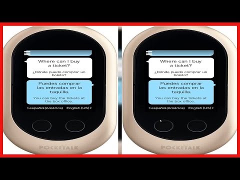 Great product - Pocketalk Classic Language Translator Device - Portable Two-Way Voice Interpreter -