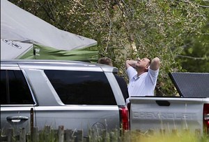 On the last week of his 31-year career as a Logan City Police officer, Rod Peterson may have worked his most difficult case mentally; the murder of 5-year old Elizabeth Shelley. This photo says it all. Here’s our story with him for KSL 5 TV. | Alex Cabrero KSL