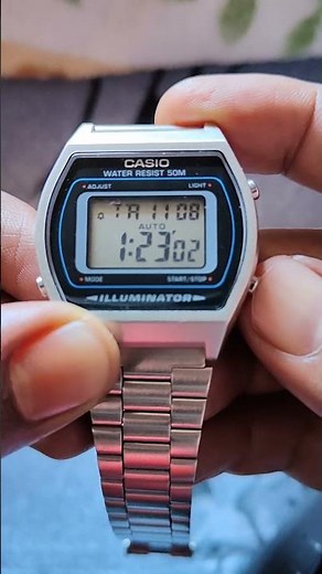 How to set time in Casio watch ⌚| #watch #casio #casiowatch #timer #timezone #worldtimer