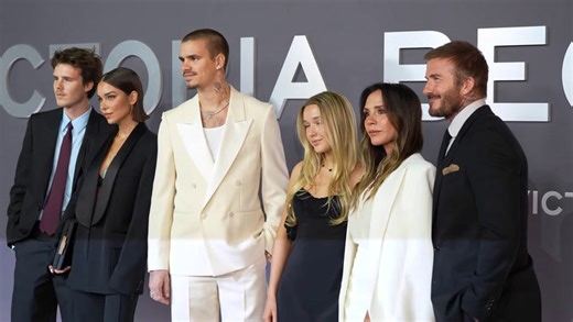 Watch: Victoria Beckham supported by family at documentary premiere