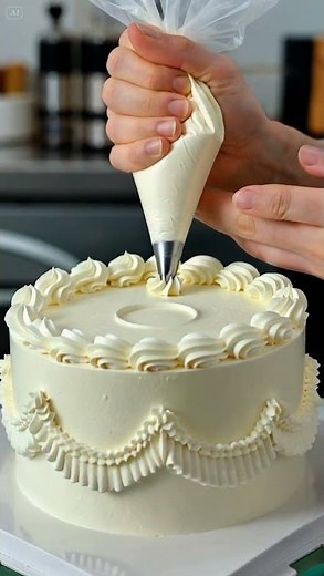 Chocolate Drip Layer Cake 🍫🎂 | Cake Layers & Designs