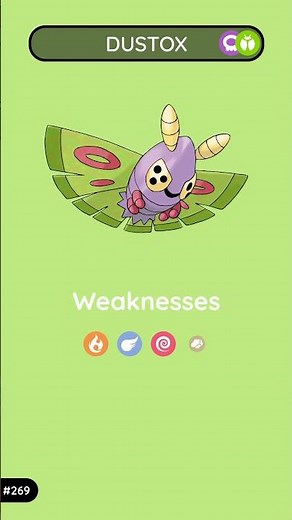 Dustox: The Poison Moth Pokémon | Poképedia Gen 3