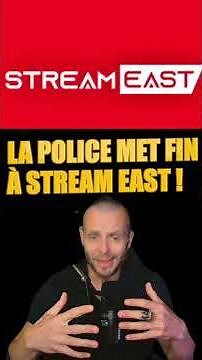 STREAMEASTER THE PIRATE SITE CLOSED DOWN BY THE POLICE! #france #streaming #streameast