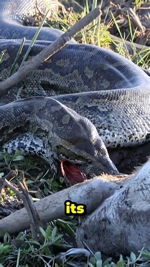 how pythons kill 😵