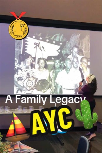 #Grandpa Willard Bell’s 36’ custom built #sailboat Westward Ho successfully campaigned the Transpac #yacht #race since 1953 for the #win SDYC Commodore Alli Bell reminds us that ALL victories takes support from Family and Friends! @Cal40_Restless