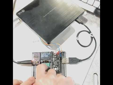 CD Player with a stock Raspberry Pi Pico + i2s DAC