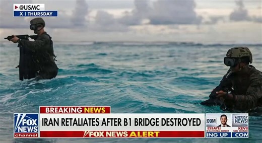 US Marines just ran a simulated amphibious assault landing on Diego Garcia.That’s not random training.That’s the exact kind of move they’d use if Trump decides to take control of key islands in the Strait of Hormuz.Think about that for a second.Do you see where this could be going?