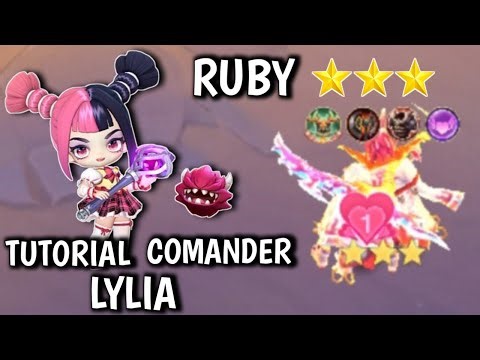 TUTORIAL COMANDER LYLIA TERBARU DI SEASON 5!! RUBY ⭐⭐⭐ MCGG TERBARU