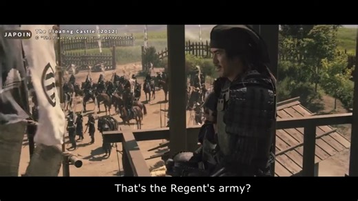 The Floating Castle In the year 1590, powerful daimyo Toyotomi Hideyoshi nears his plan to unify all of Japan, but he comes across a floating fortress known as Oshi Castle. Narita Nagachika must use his army to defend the castle. #samurai #movie | Samurai