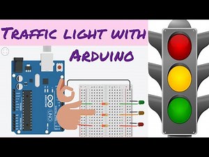 DIY TRAFFIC LIGHTS WITH ARDUINO | RED YELLOW GREEN IN 3 MINUTES