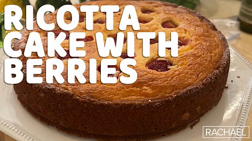 Rachael's sister, Maria Betar, describes her one-bowl ricotta cake as "really creamy, lightly sweet, so easy to make and elegant." We're sold! Recipe here: https://rach.tv/3BfDt9Y | Rachael Ray Show
