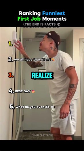 Ranking Funniest First Job Moments