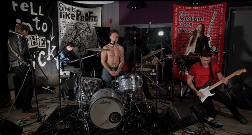 Watch Crack Cloud perform their live version of "The Medium" for The Line of Best Fit