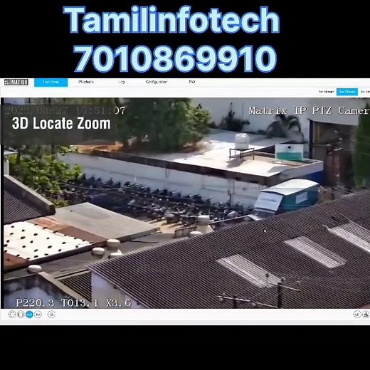 Matrix SATATYA PTZ Camera – Ultimate 360° Surveillance Demo