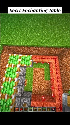 Secret Setup of Enchanting Table | Minecarft | #minecraft #build #4k #new #secret