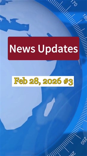 Daily U.S Headlines - Feb 28, 2026 #news #newsupdate #trump #breakingnews #usa
