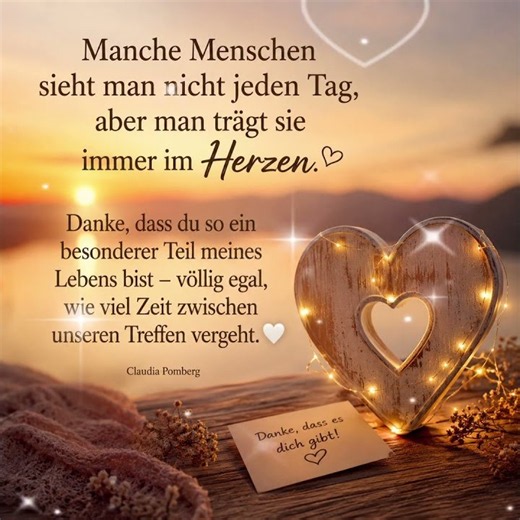Manche Menschen sieht man nicht jeden Tag, aber ​#Lieblingsmensch#ImHerzen #WahreFreundschaft