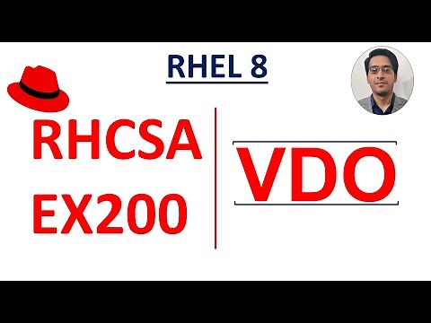 RHCSA Exam Questions || Virtual Data Optimizer || RHEL 8 || VDO