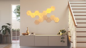 Nanoleaf's New 'Elements' Line Features Wood-Like Smart Lighting Panels