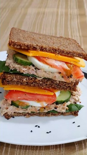 TUNA SANDWICH WITHOUT MAYO | #shorts