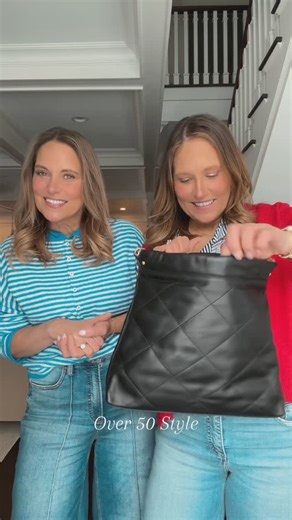 Tiffany + Tegan | T and T Twin Talk on Instagram: "I LOVE this bag!!! It’s my new fav!!! What do you think? Do you love it or hate It???? So many designers are doing a version of this! From TB, VB, CC, LV, GG!! This one on Amazon is the softest lambskin and the hardware chain is not unlike me real CC. UNBELIEVABLE!!! 🔗Leave any comment for a link! For Facebook link is here: https://www.amazon.com/shop/tandttwintalk/list/3AJ9UBOW9D3J1?ref_=aipsflist #Itbag"