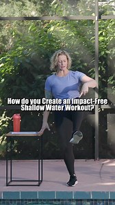 Just dropped! Up for the No-Bounce Challenge? 💪🔥💦 Jackie’s Joint-Friendly High Low is a 50-minute shallow-water workout packed with grounded moves, high intensity, and zero joint impact. #WaterAerobics #JointFriendlyExercise #LowImpactTraining #PoolExercise | PoolFit