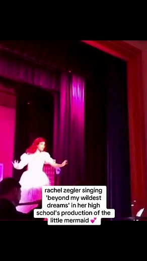 happy evita opening night!! rachel zegler singing 'beyond my wildest dreams' in her high school's production of the little mermaid 💕 #rachelzegler #rachelzegleredit #hungergames #thehungergames #tbosas #tbosasedit #balladofsongbirdsandsnakes #lucygraybaird #lucygray #lucygraybairdedit #westsidestory #romeoandjuliet #evita