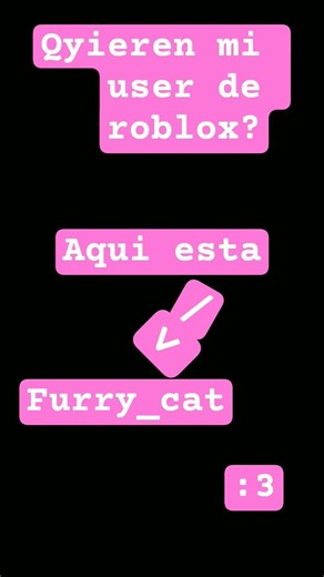 mi user roblox :3 #roblox