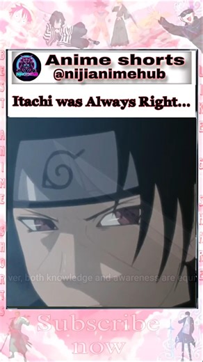 Itachi’s Coldest Reality Check 👁️ #shorts #narutoshippuden