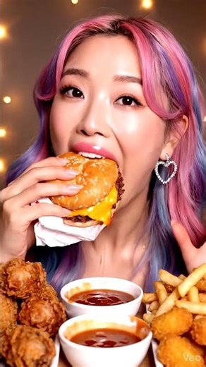 “Fast Food ASMR 🍔🍟 | Crunchy, Juicy & Satisfying Mukbang”
