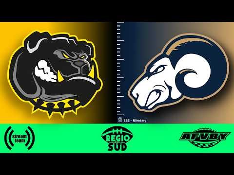 🔴🏈 MAD BULLDOGS at RAMS | Amberg AT Nürnberg #americanfootball #livestream #afvby #regionalliga