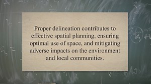 How to Determine the Boundaries of Growth Areas