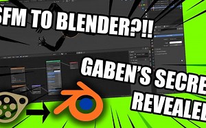 iBlender中文版插件SourceIO 教程在 2 分钟内将 SFM 模型导入 BLENDERBlender