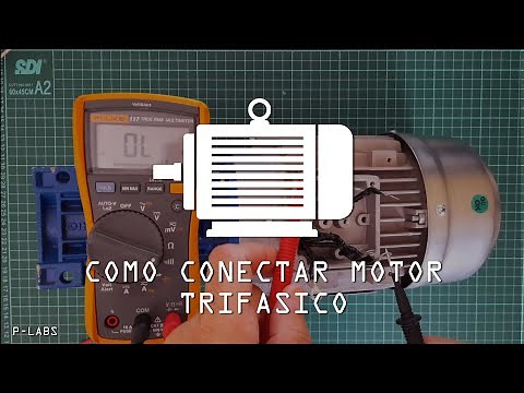 Como conectar motor trifasico (bornera - estrella - triangulo) #PLABS