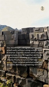 Ancient engineers fit massive stones together without mortar, but how did they achieve such perfect precision? #ancienthistory #archaeology #engineering | Ancient Files