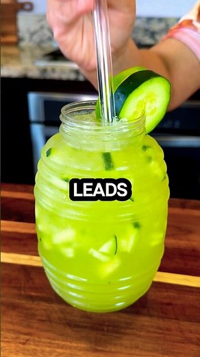 Drink Cucumber Lemon Water for Amazing Skin and Weight Loss!