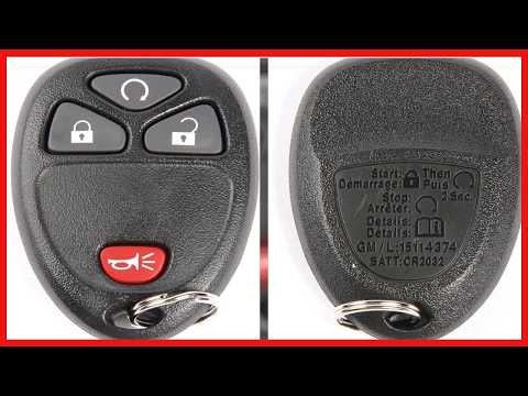 ACDelco GM 4 Button Keyless Entry Remote: Reliable Replacement with Remote Start