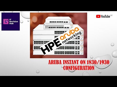 Aruba Instant On 1930 Configuration | Instant On 1830