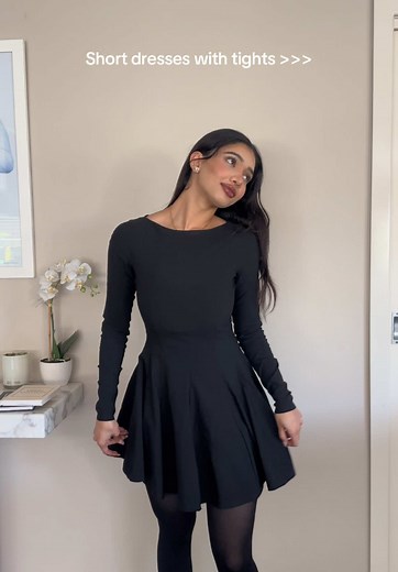 Short Dresses with Tights: Outfit Ideas for Every Occasion