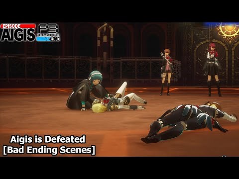 Aigis is Defeated [Bad Ending Scenes] | Persona 3: Reload [Episode: Aigis]