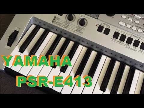 Yamaha PSR-E413 home keyboard with great synth features